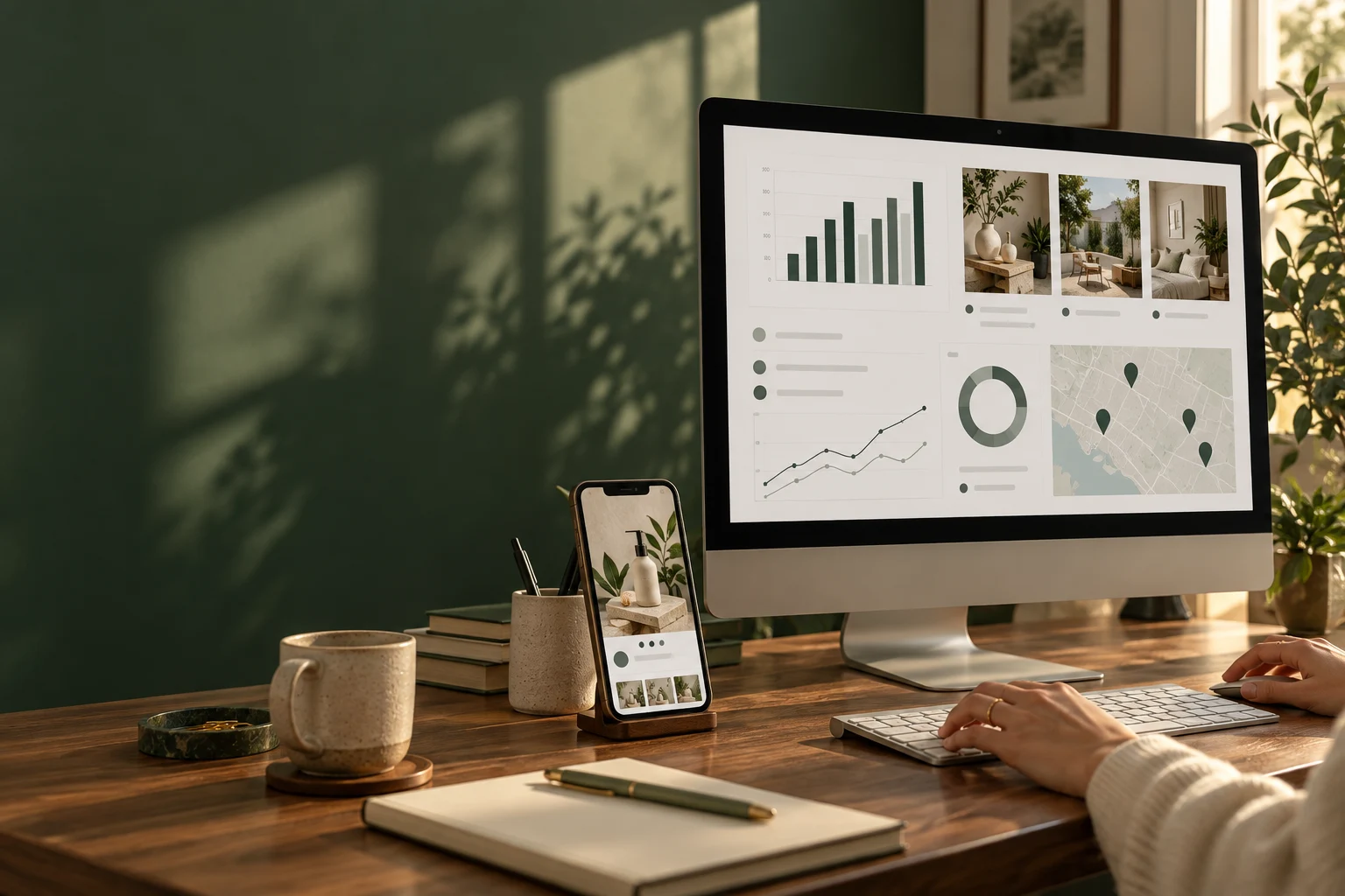 Référencement local : outils de suivi des campagnes sur un bureau