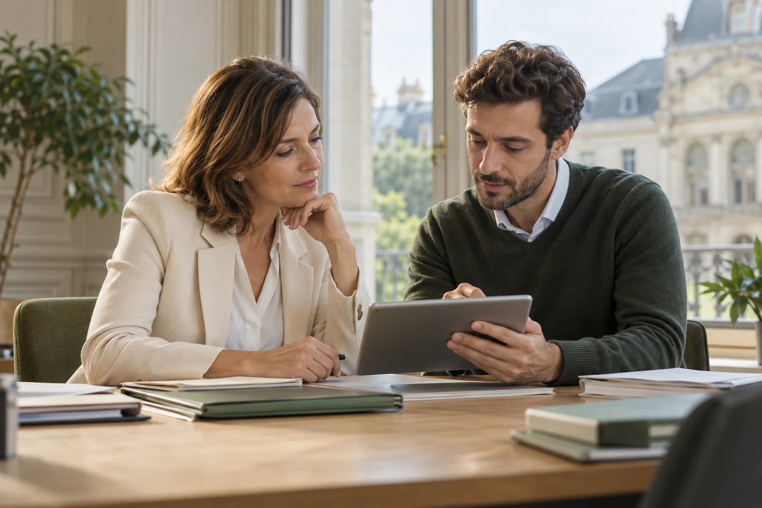 Commune côtière et site municipal consulté sur tablette.