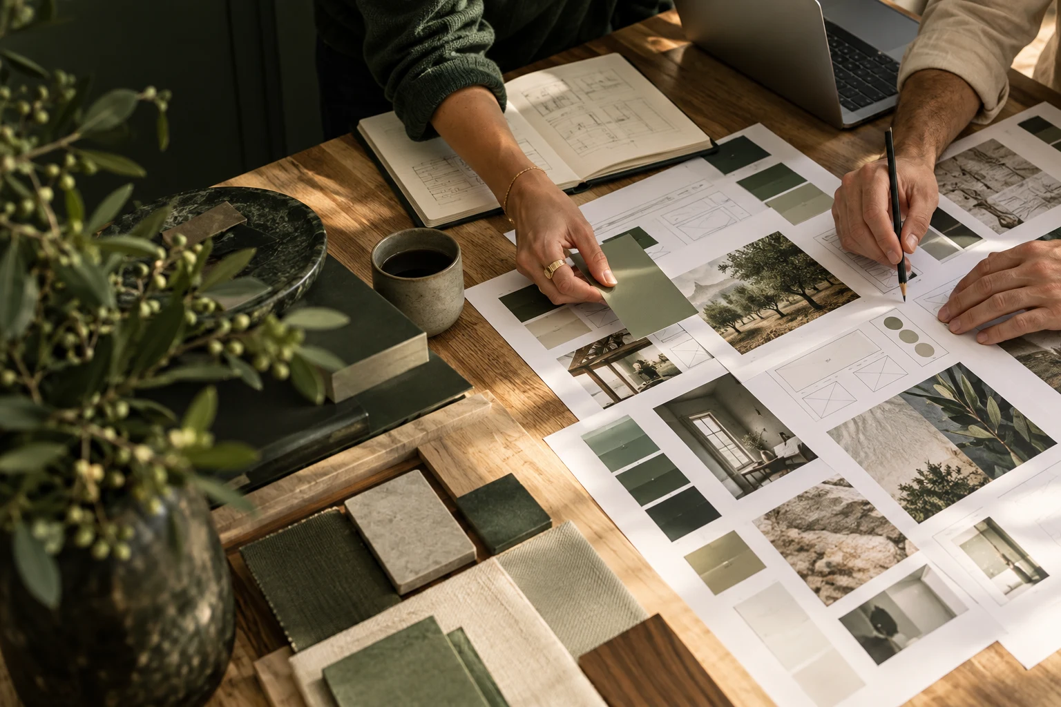 Méthode de travail : maquettes et documents de projet